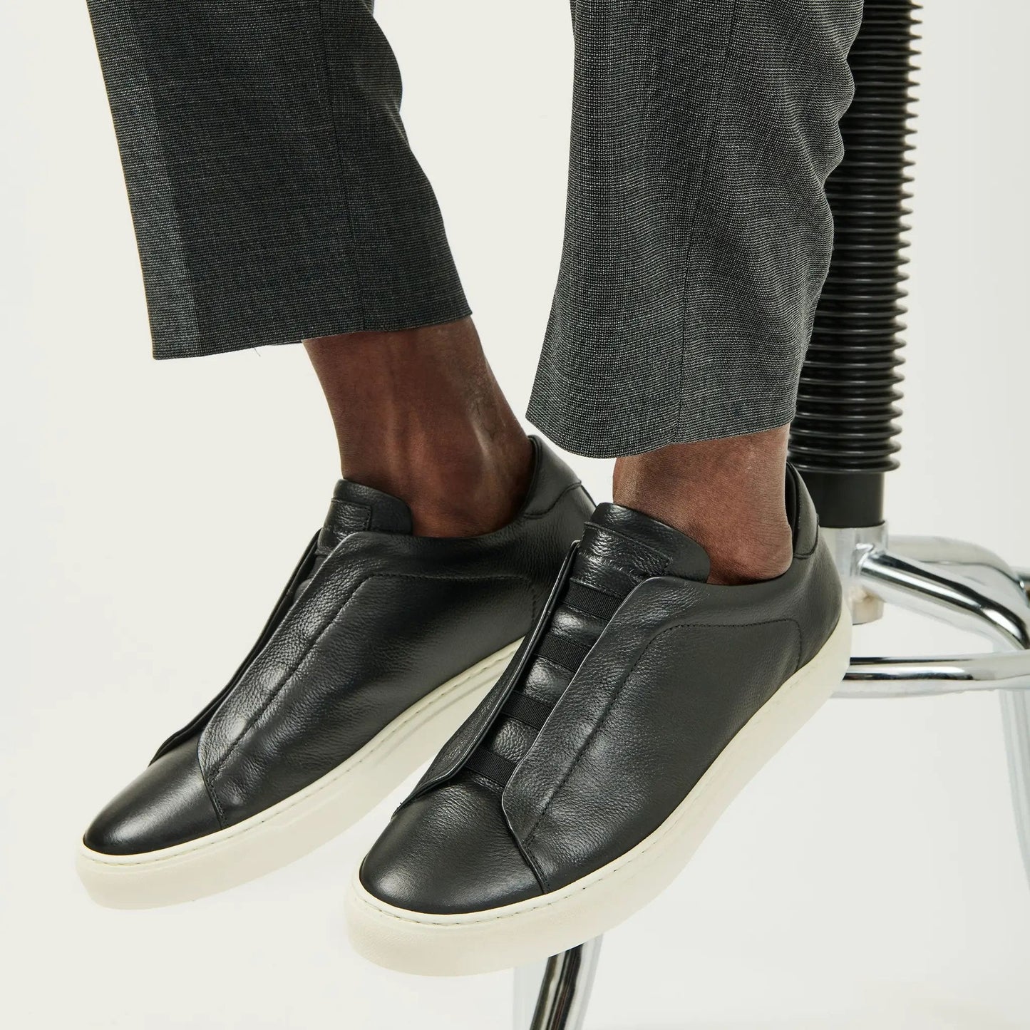 Bolla Black Full Grain Calf Sneaker - To Boot New York