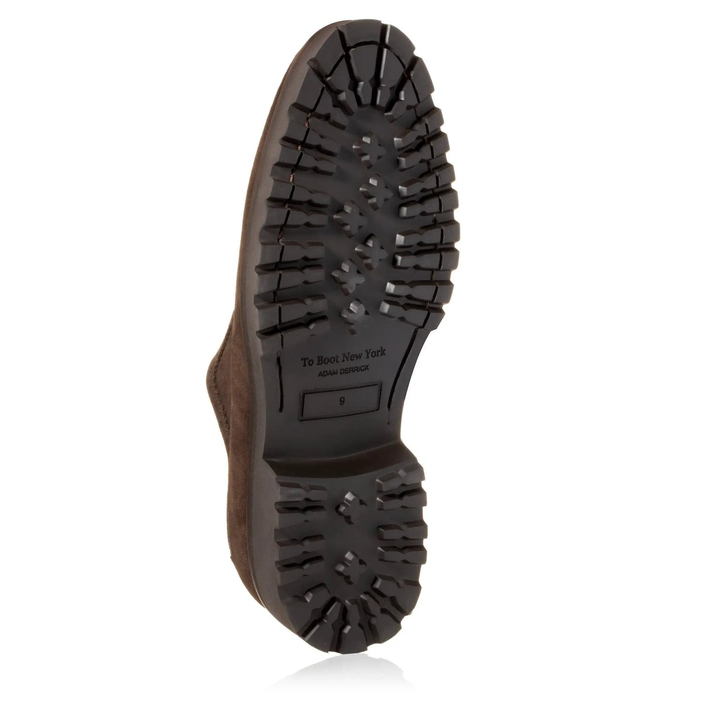 Roman Dark Brown Suede Longwing Brogue - To Boot New York