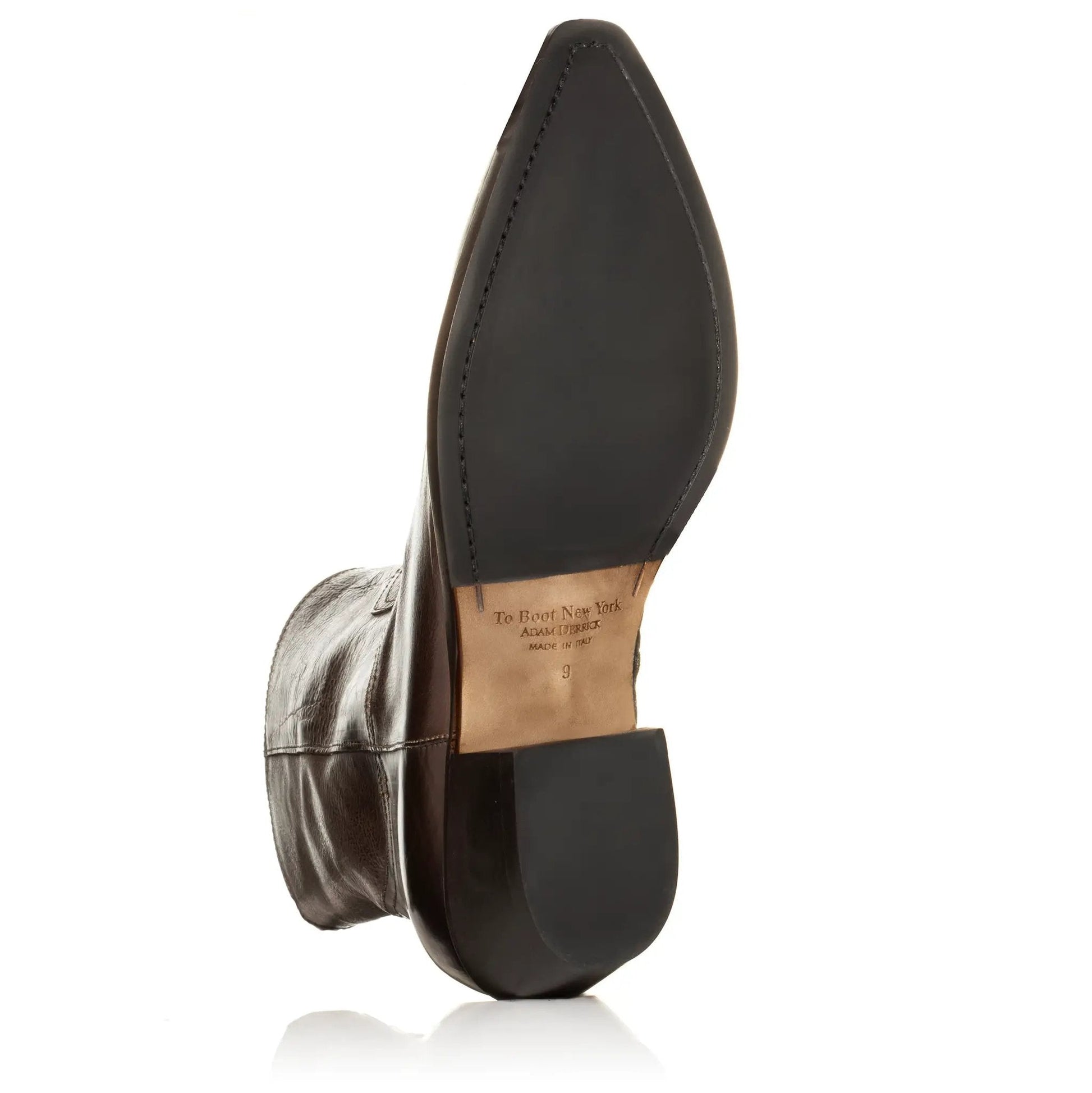 Augustus Brown Leather Western Boot - To Boot New York