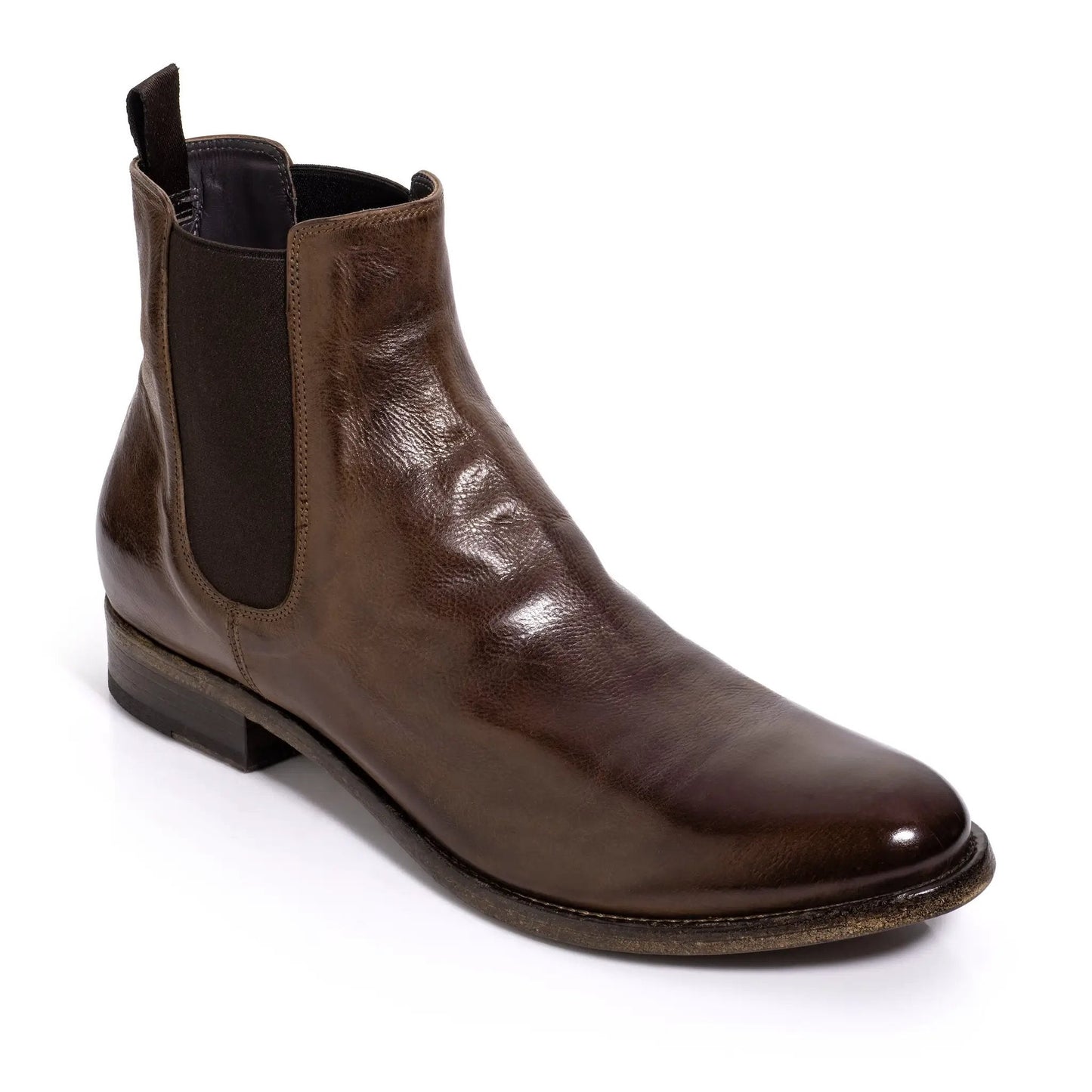 Bedell Dark Brown Leather Chelsea Boot - To Boot New York