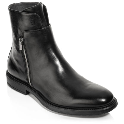 Boyd Black Calf Zip Boot - To Boot New York