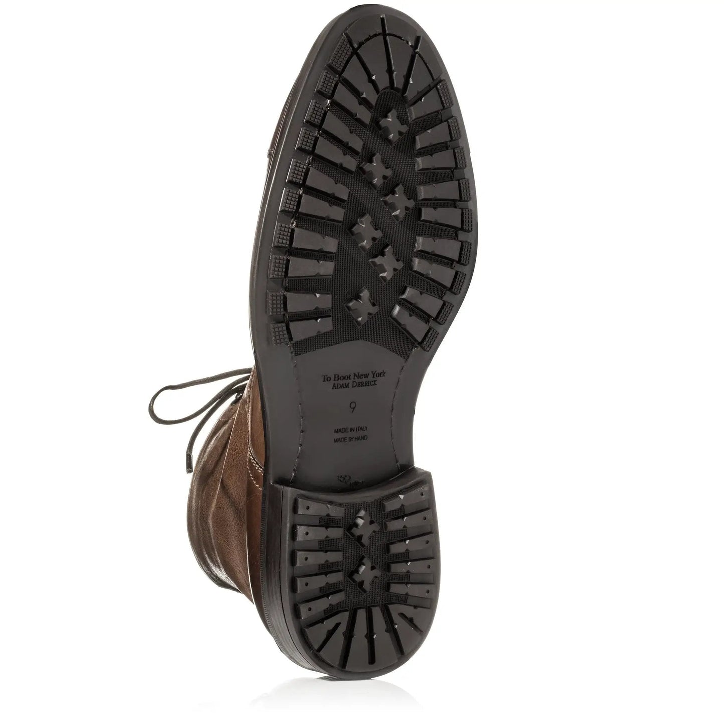 Burkett Cognac Cap Toe Lace-Up Boot - To Boot New York