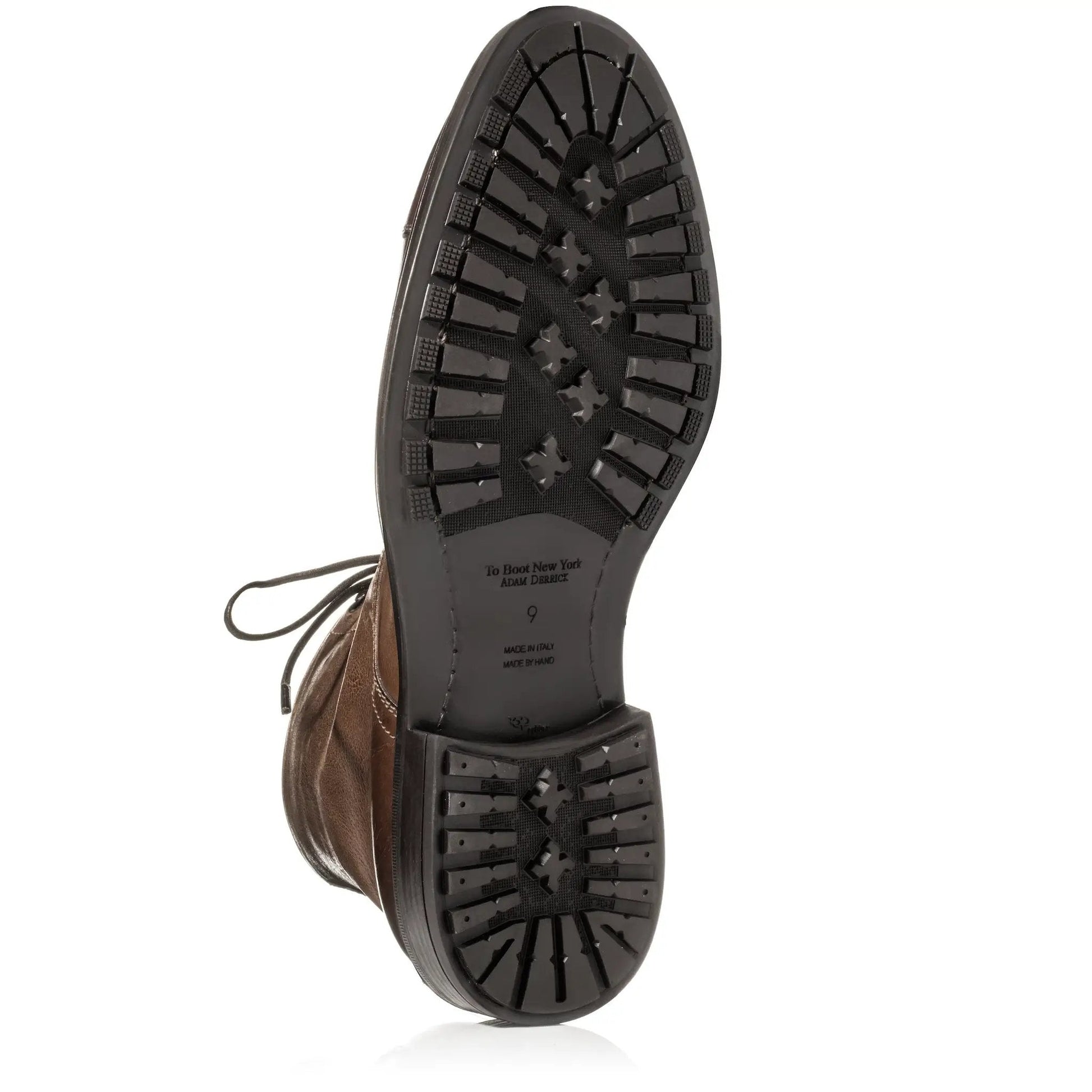 Burkett Cognac Cap Toe Lace-Up Boot - To Boot New York