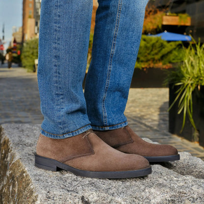 Cape Cod Grey Suede Chukka Boot - To Boot New York