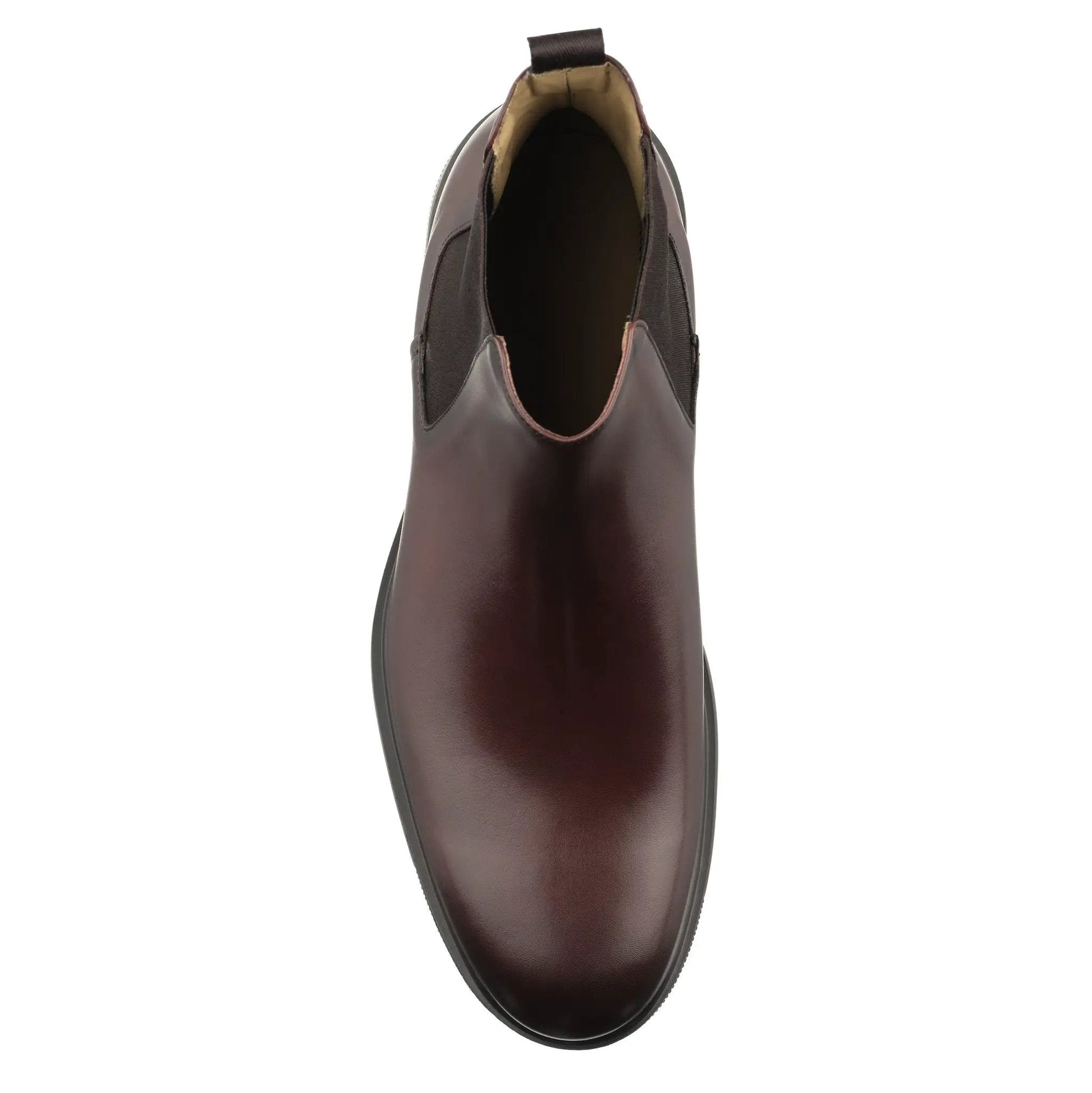 Carlsbad Dark Brown Calf Leather Chelsea Boot - To Boot New York