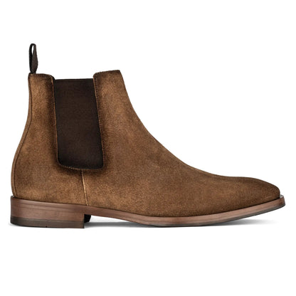 Christophe Chocolate Suede Chelsea Boot - To Boot New York