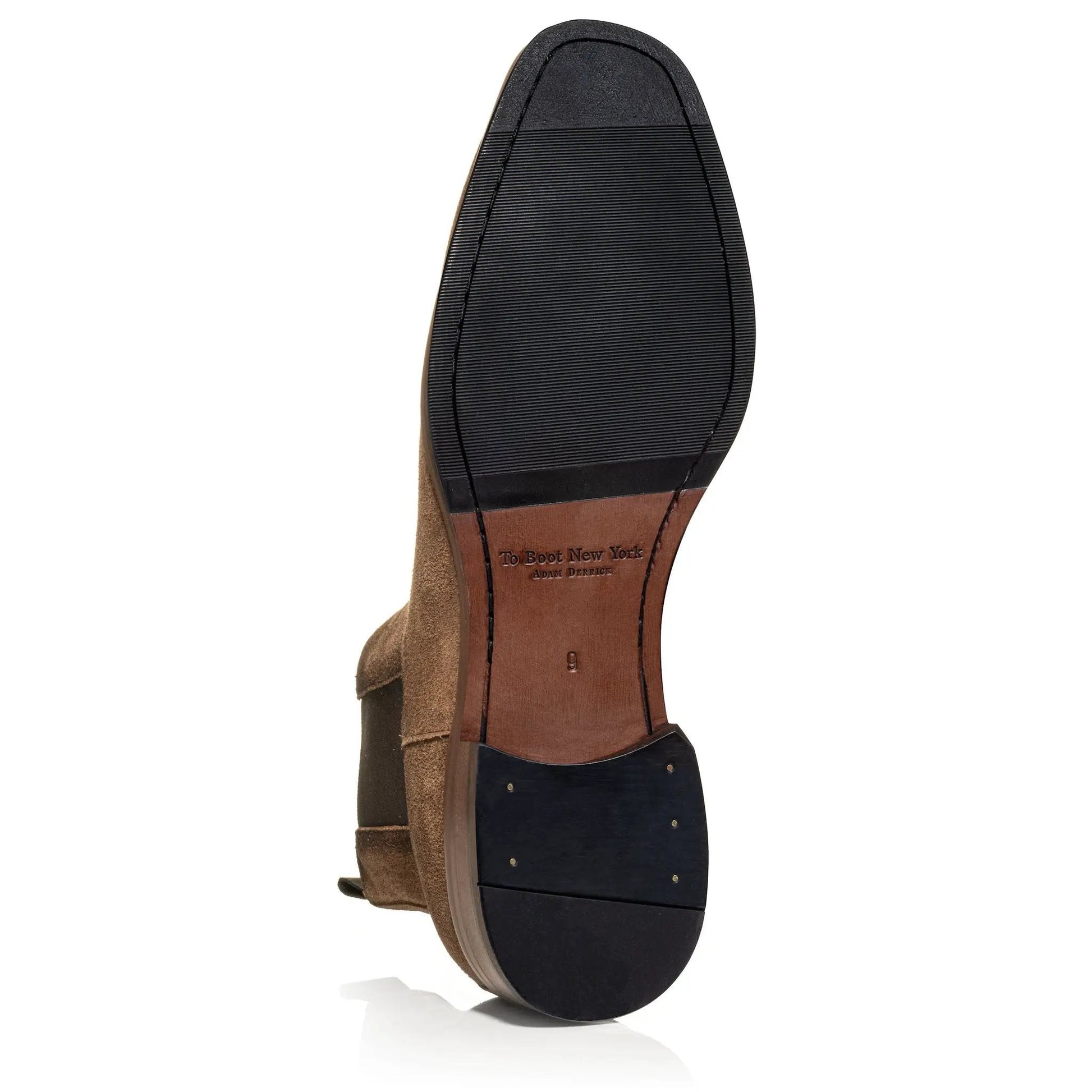 Christophe Chocolate Suede Chelsea Boot - To Boot New York