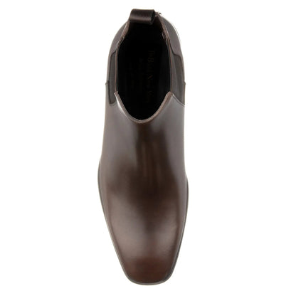 Christophe Dark Brown Calf Leather Chelsea Boot - To Boot New York