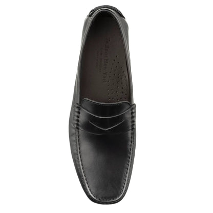Adelaide Black Calf Leather Driving Shoe - To Boot New York