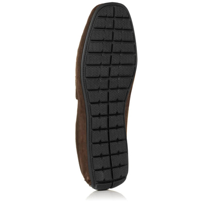 Adelaide Brown Aero Suede Driving Shoe - To Boot New York