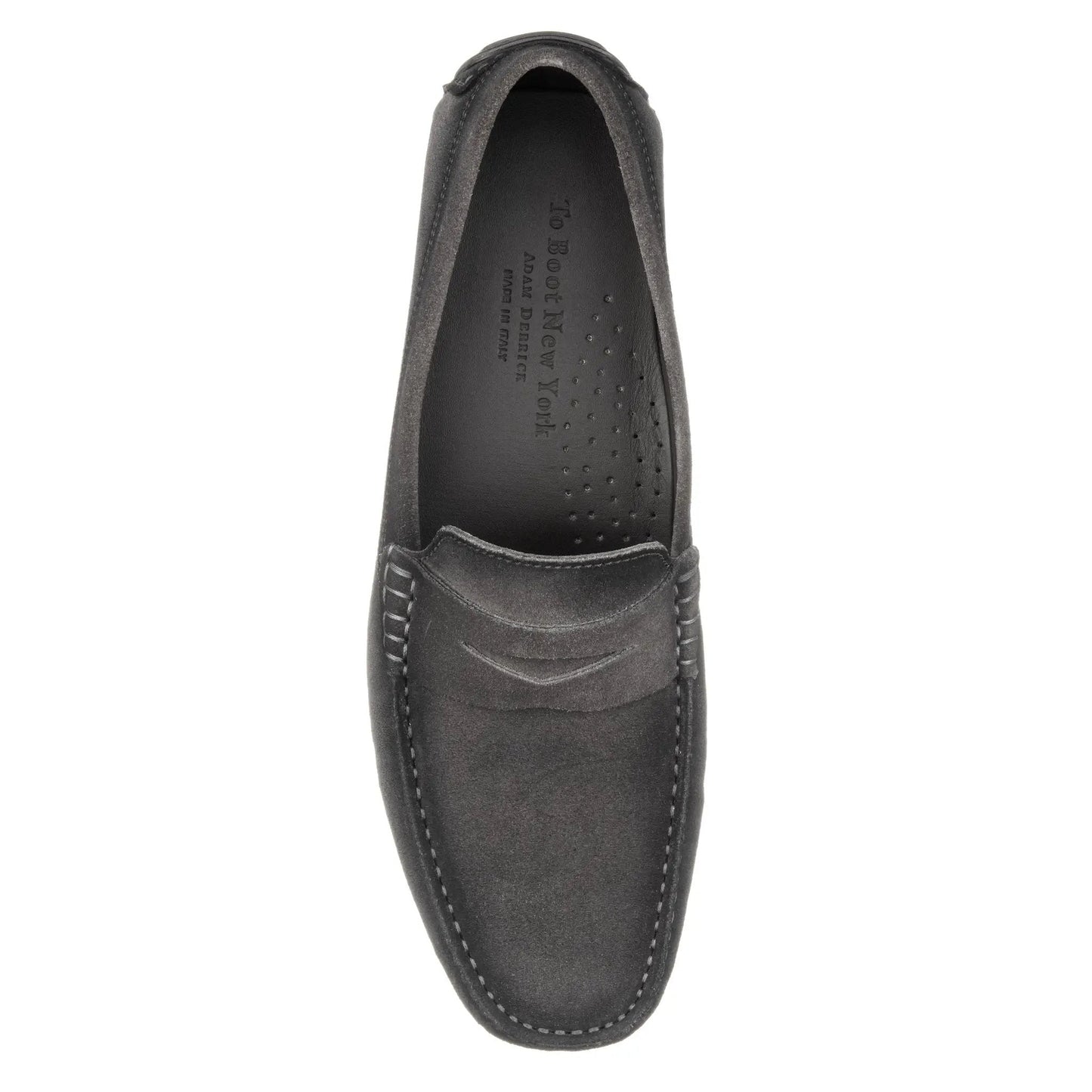 Adelaide Grey Aero Suede Driving Shoe - To Boot New York