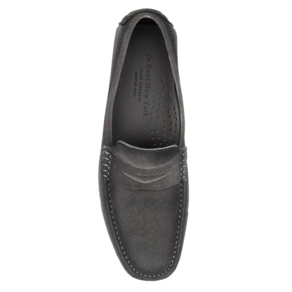 Adelaide Grey Aero Suede Driving Shoe - To Boot New York