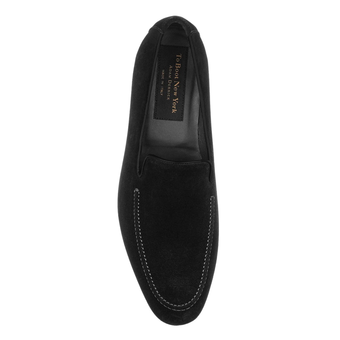 Beamon Black Suede Slip-On Loafer - To Boot New York
