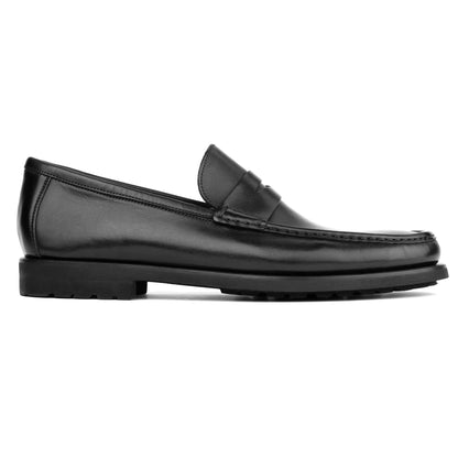 Belfast Black Calf Loafer - To Boot New York