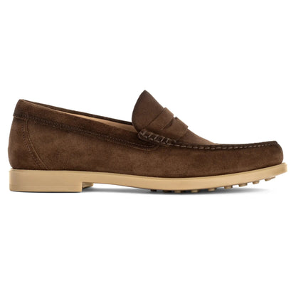 Bennett Brown Suede College Penny Loafer - To Boot New York