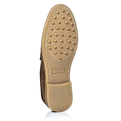 Bennett Brown Suede College Penny Loafer - To Boot New York