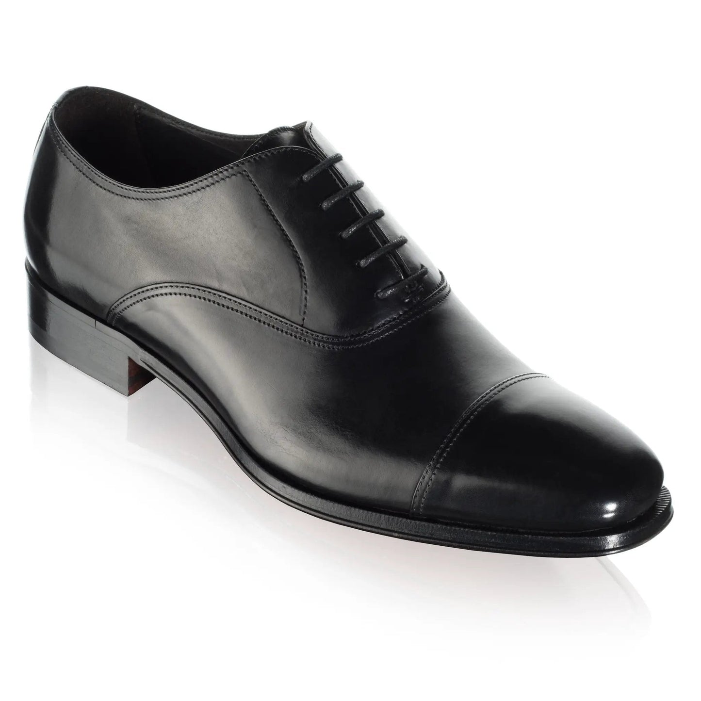Aidan Black Calf Cap Toe Oxford - To Boot New York