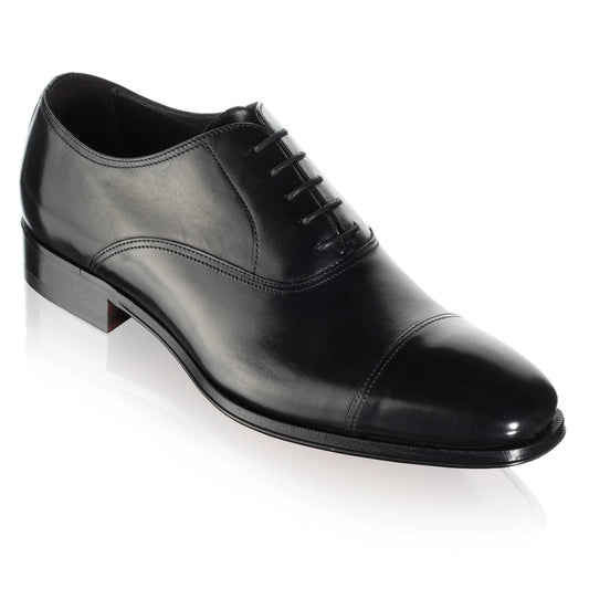 Aidan Black Calf Cap Toe Oxford - To Boot New York