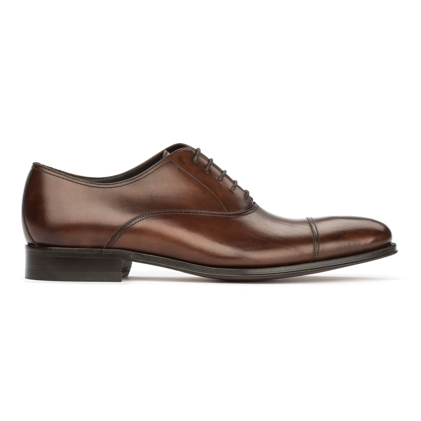 Aidan Burnished Brown Cap Toe Oxford - To Boot New York