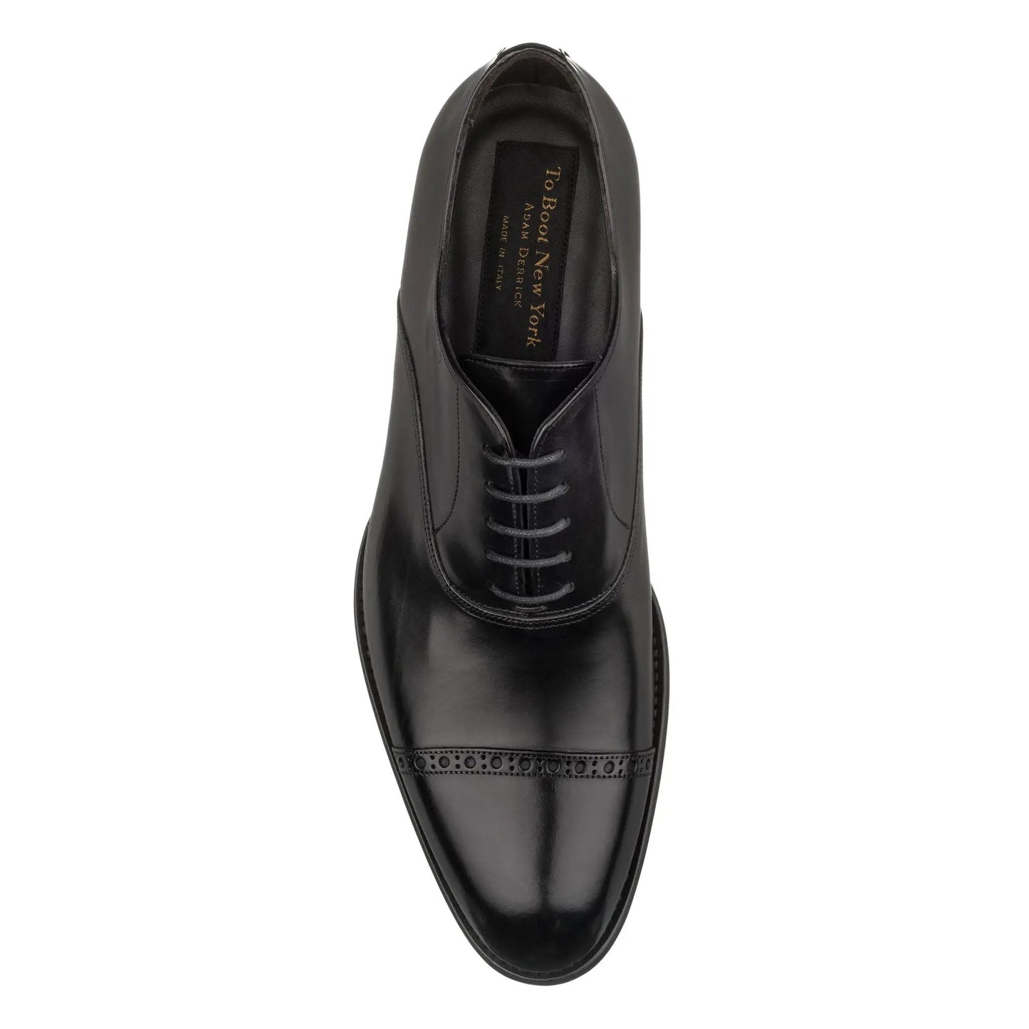 Anton Black Cap Toe Oxford - To Boot New York