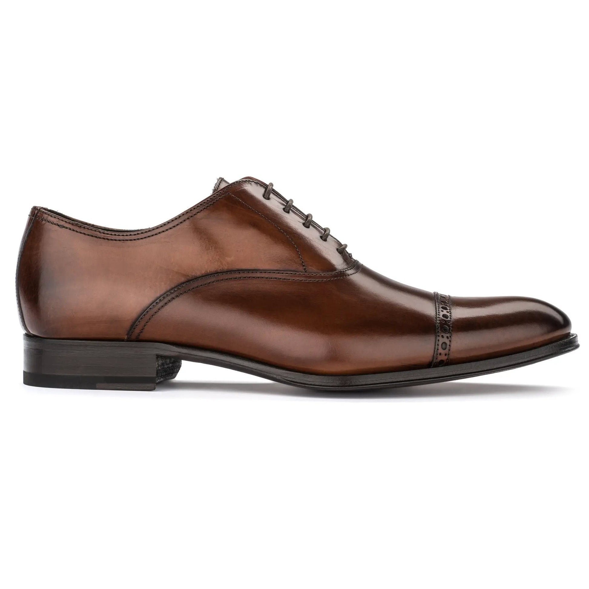 Anton Cognac Cap Toe Oxford - To Boot New York