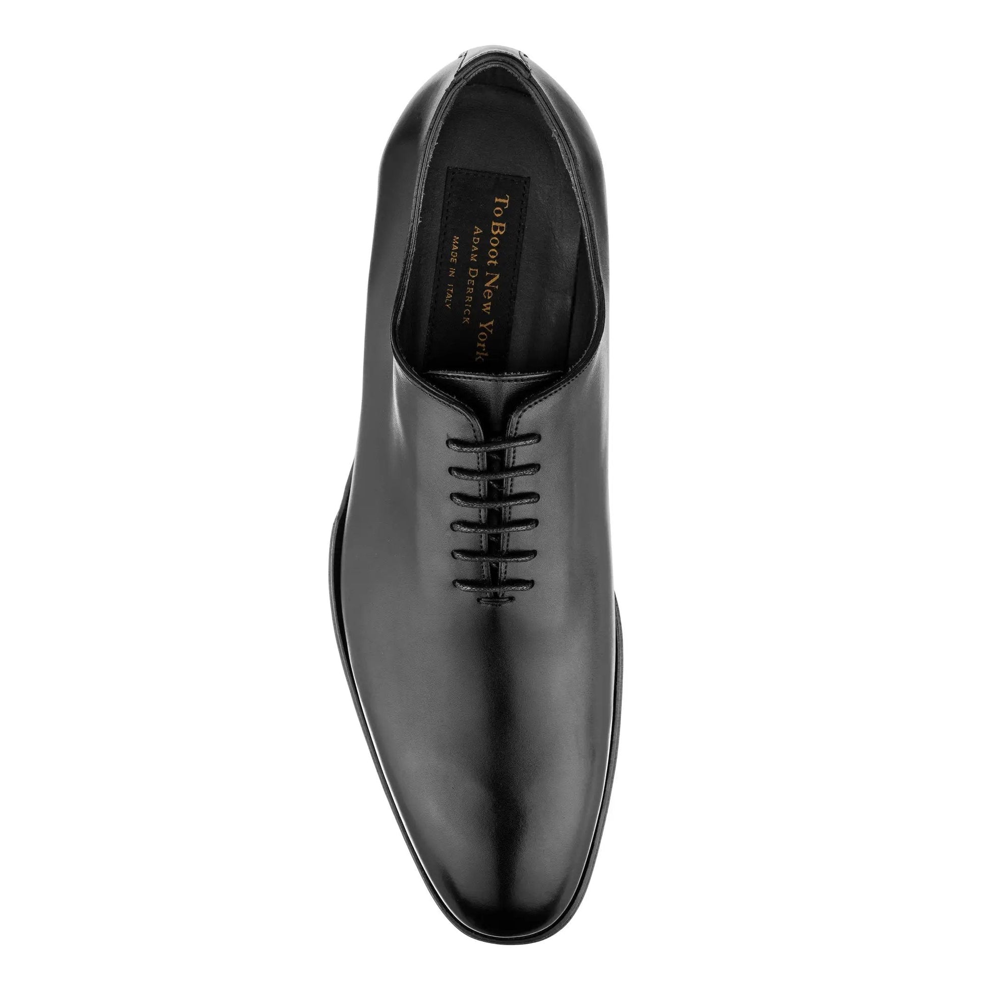 Chamberlain Black One-Piece Lace-Up Balmoral - To Boot New York