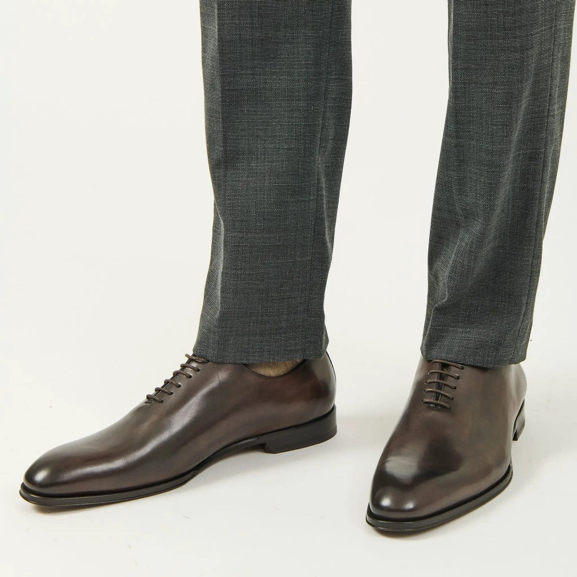 Chamberlain Burnished Brown One-Piece Lace-Up Balmoral - To Boot New York