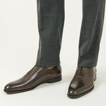 Chamberlain Burnished Brown One-Piece Lace-Up Balmoral - To Boot New York