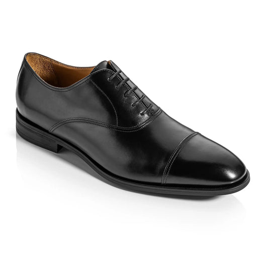 Dale Black Calf Leather Cap Toe Oxford - To Boot New York