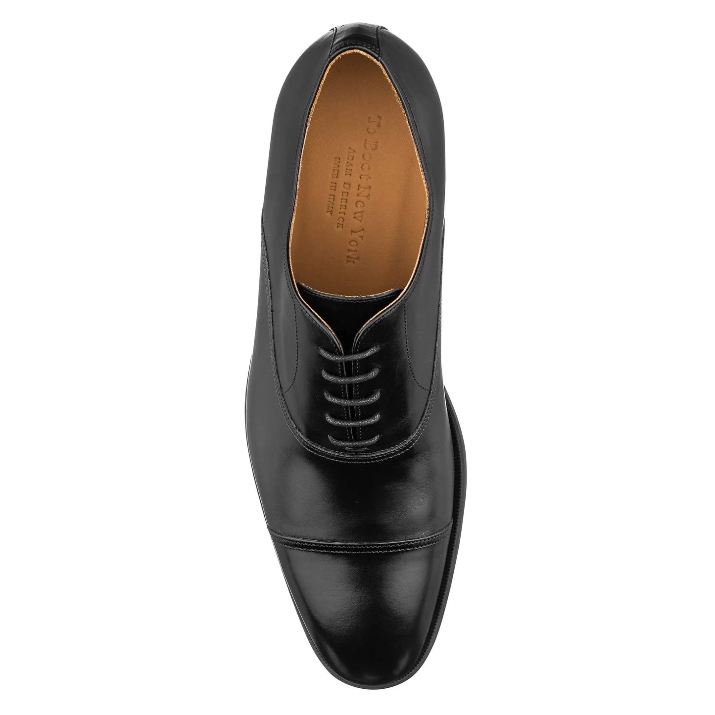 Dale Black Calf Leather Cap Toe Oxford - To Boot New York