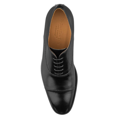 Dale Black Calf Leather Cap Toe Oxford - To Boot New York