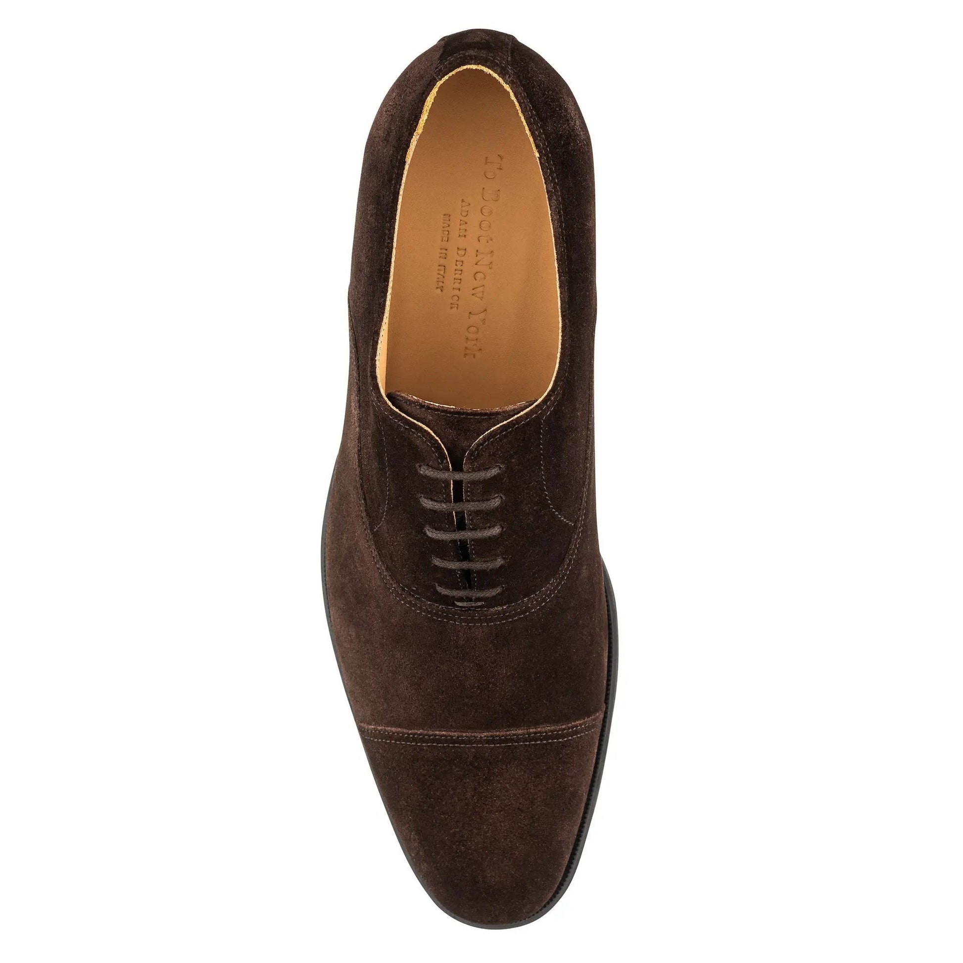 Dale Brown Suede Cap Toe Oxford - To Boot New York