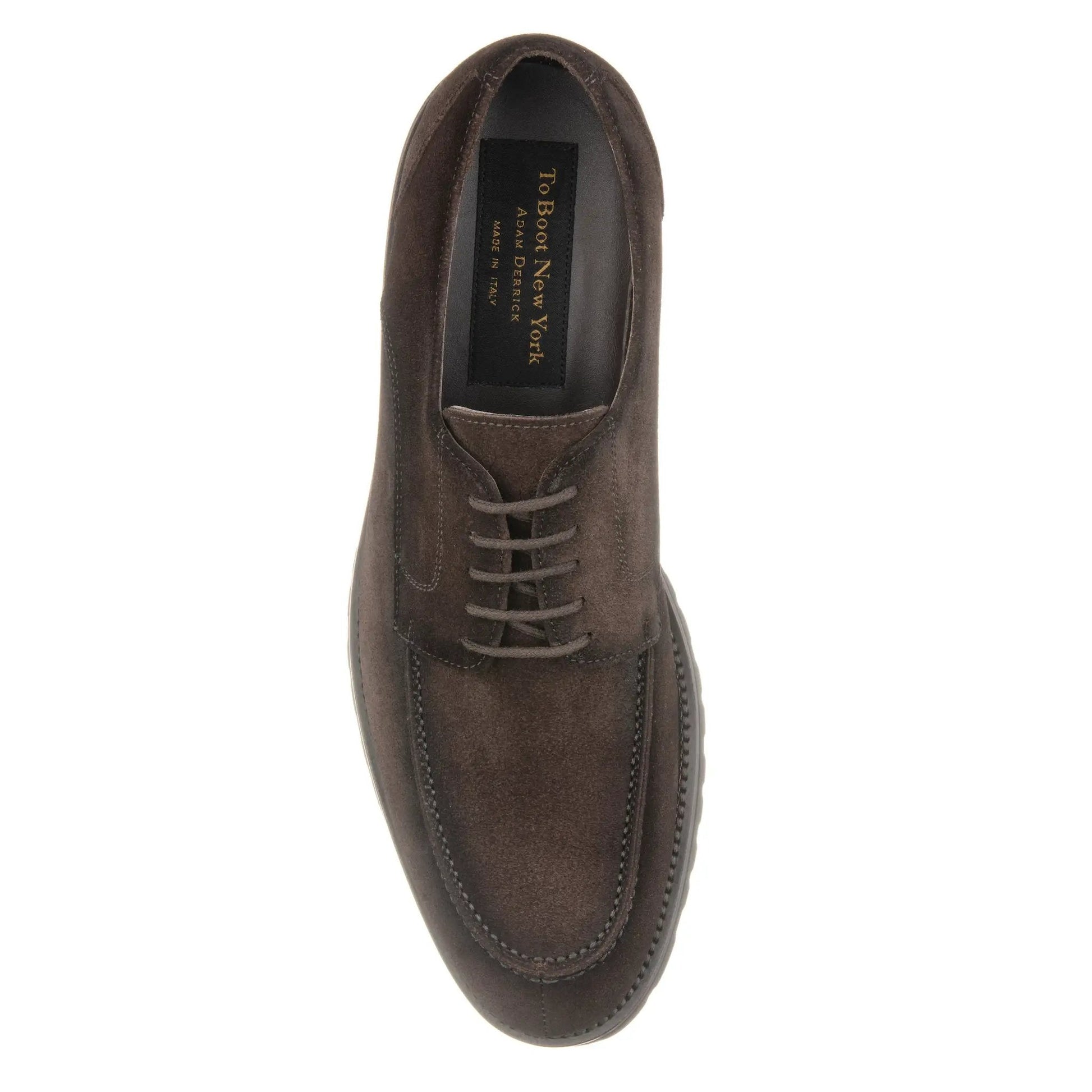 Dario Dark Brown Aero Suede Derby - To Boot New York