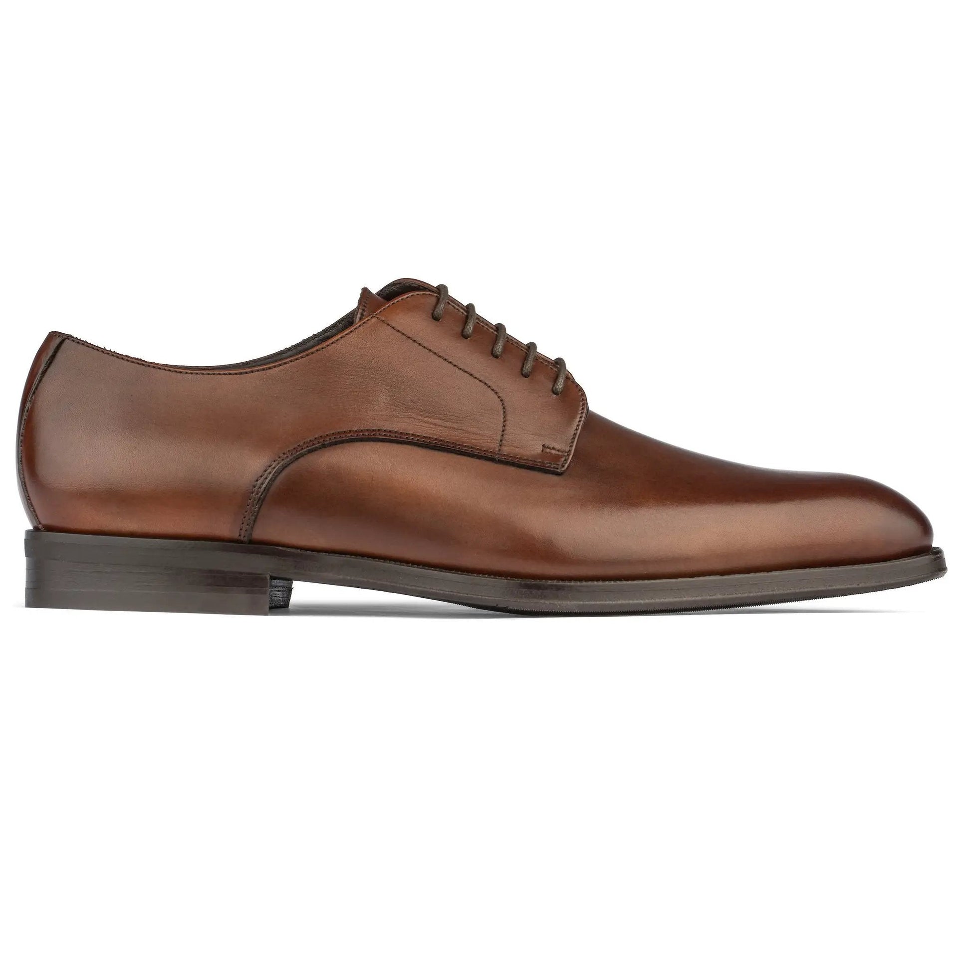 Davide Burnished Brown Derby Oxford - To Boot New York