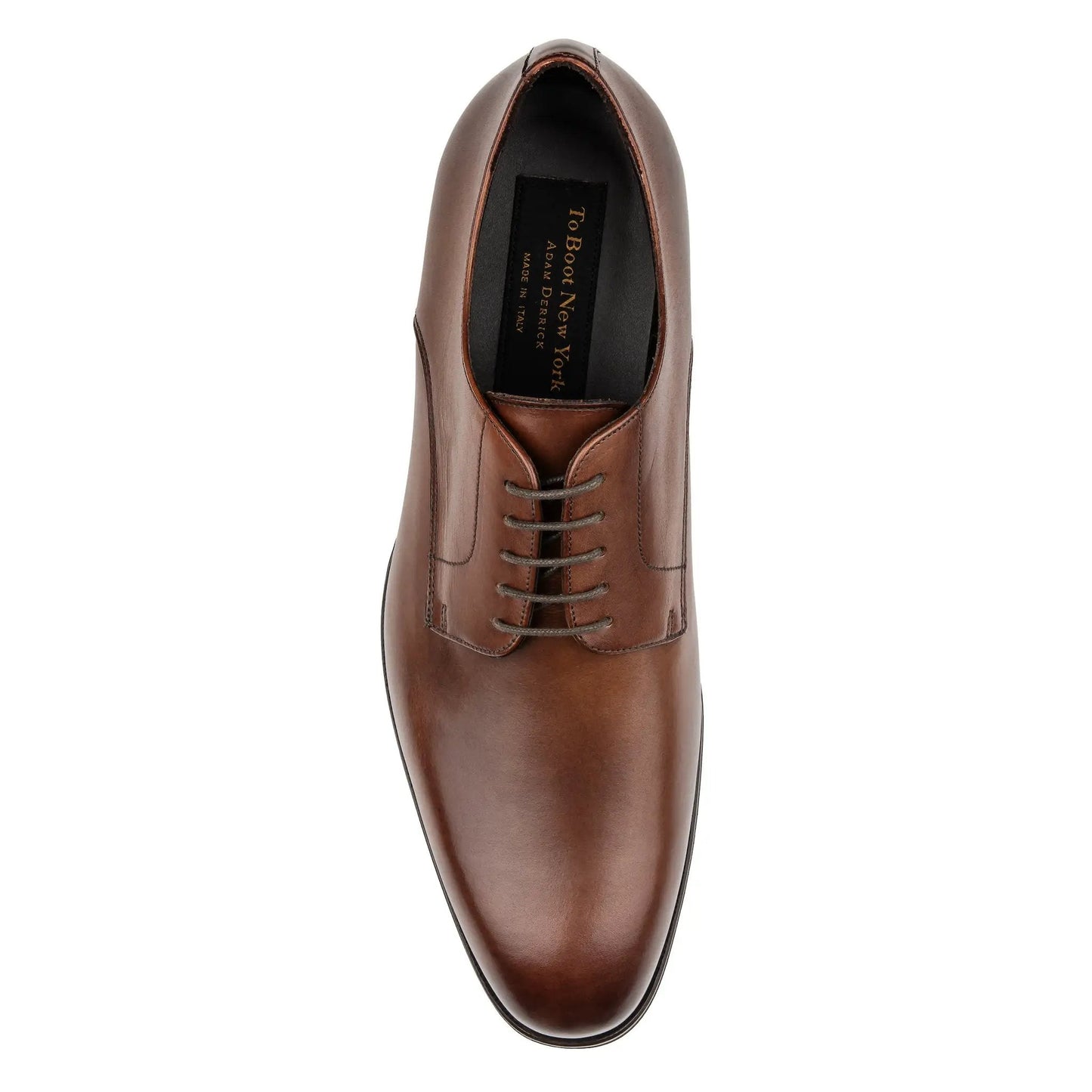 Davide Burnished Brown Derby Oxford - To Boot New York