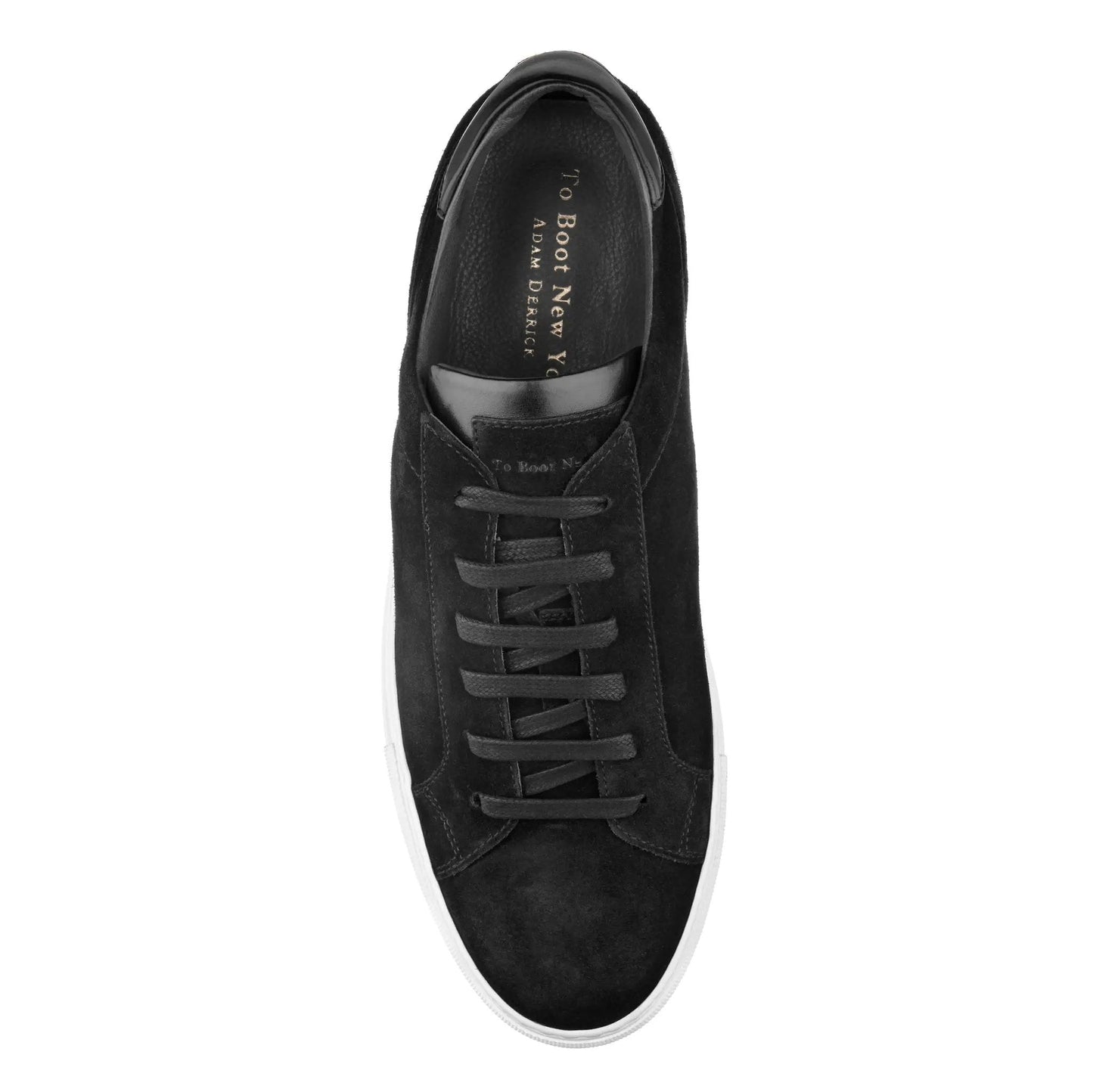 Alpha Black Suede Sneaker - To Boot New York