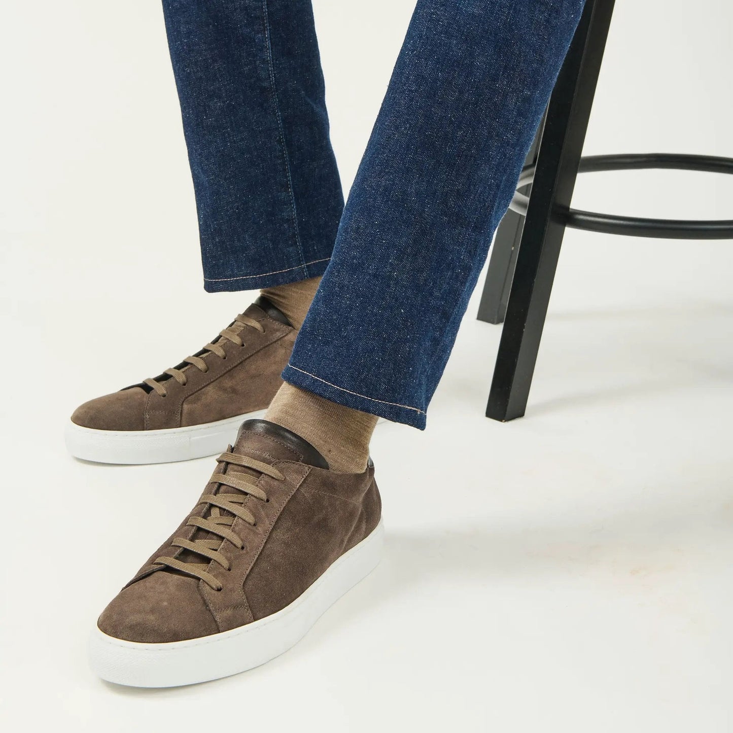 Alpha Dark Brown Suede Sneaker - To Boot New York