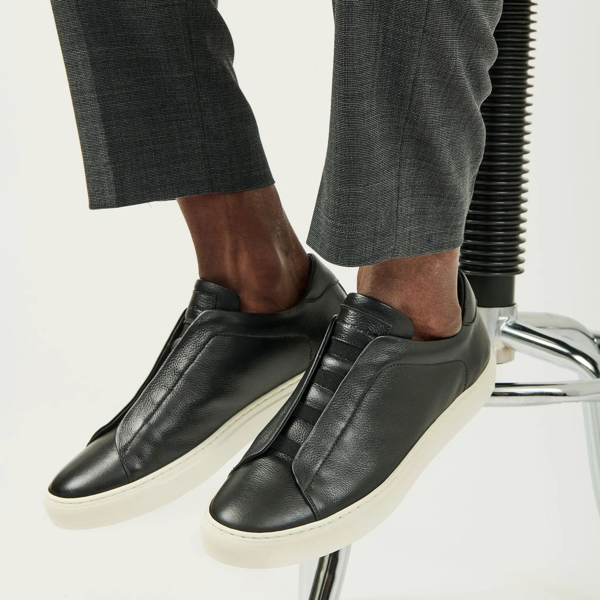 Bolla Black Full Grain Calf Sneaker - To Boot New York