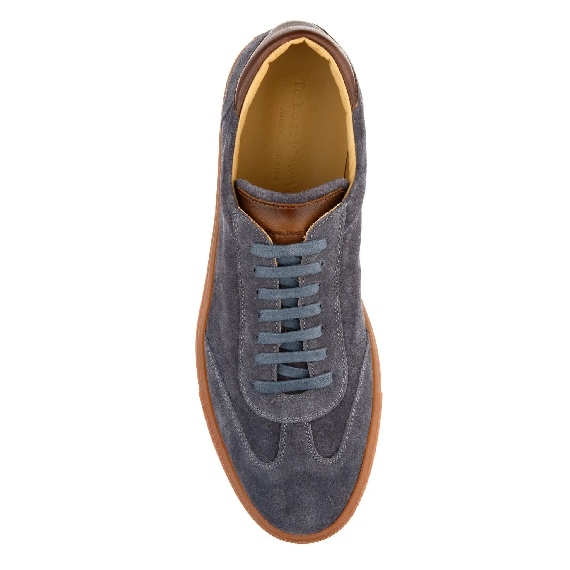 Brio Slate Blue Suede Sneaker - To Boot New York