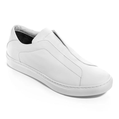 Cale White Calf Elastic Sneaker - To Boot New York