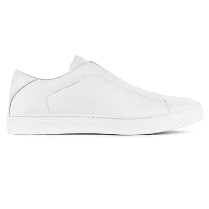 Cale White Calf Elastic Sneaker - To Boot New York