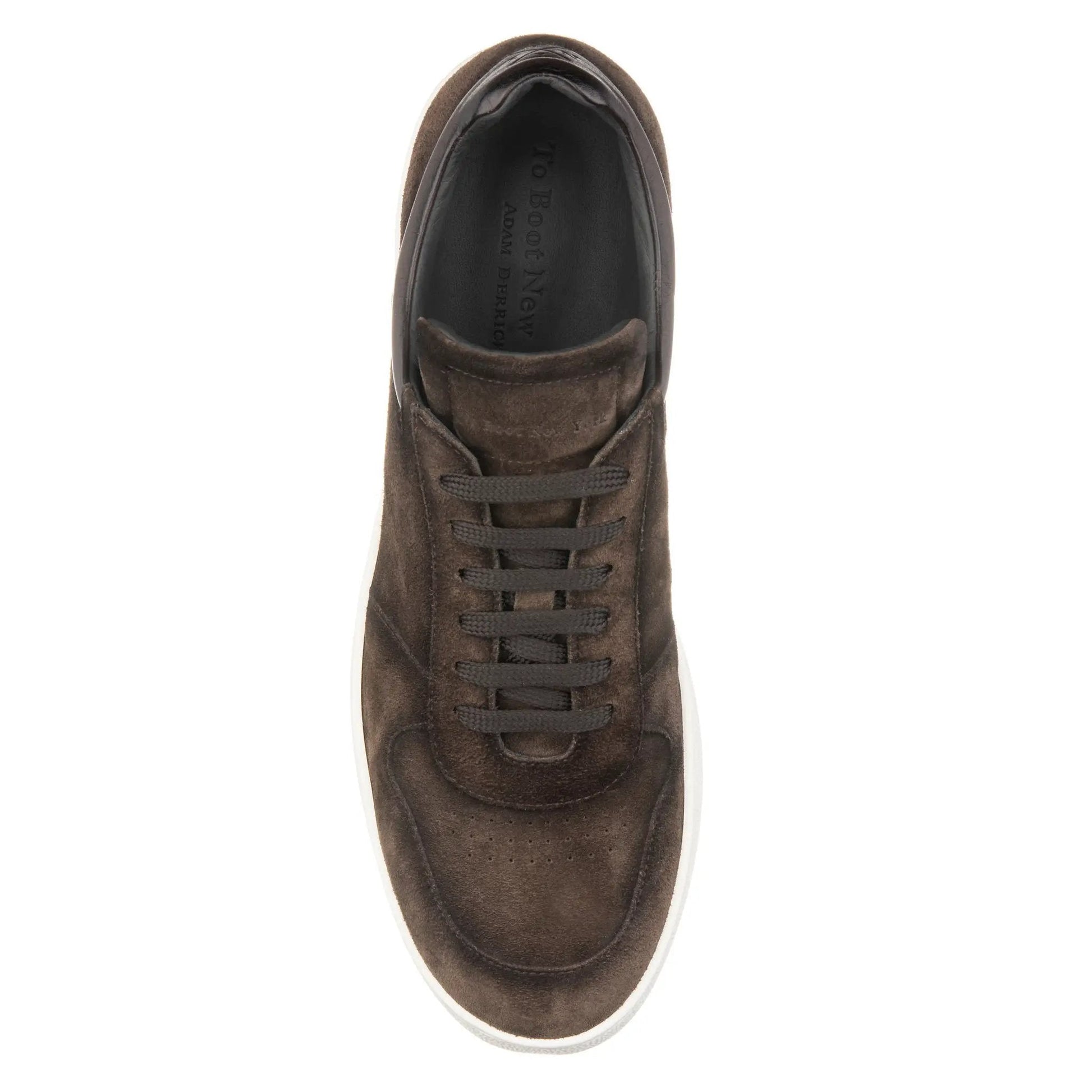 Callum Brown Suede Court Sneaker - To Boot New York