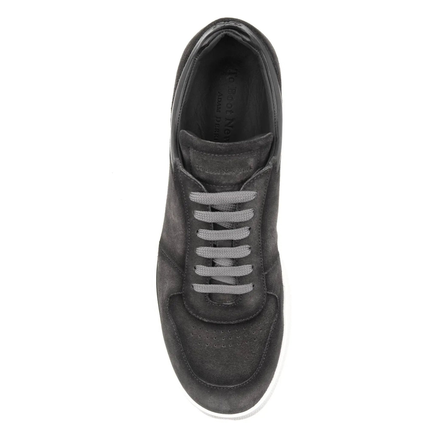 Callum Grey Aero Suede Court Sneaker - To Boot New York