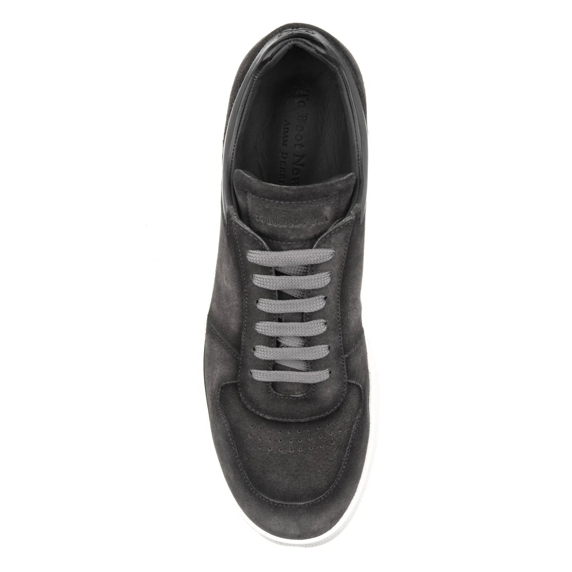 Callum Grey Aero Suede Court Sneaker - To Boot New York