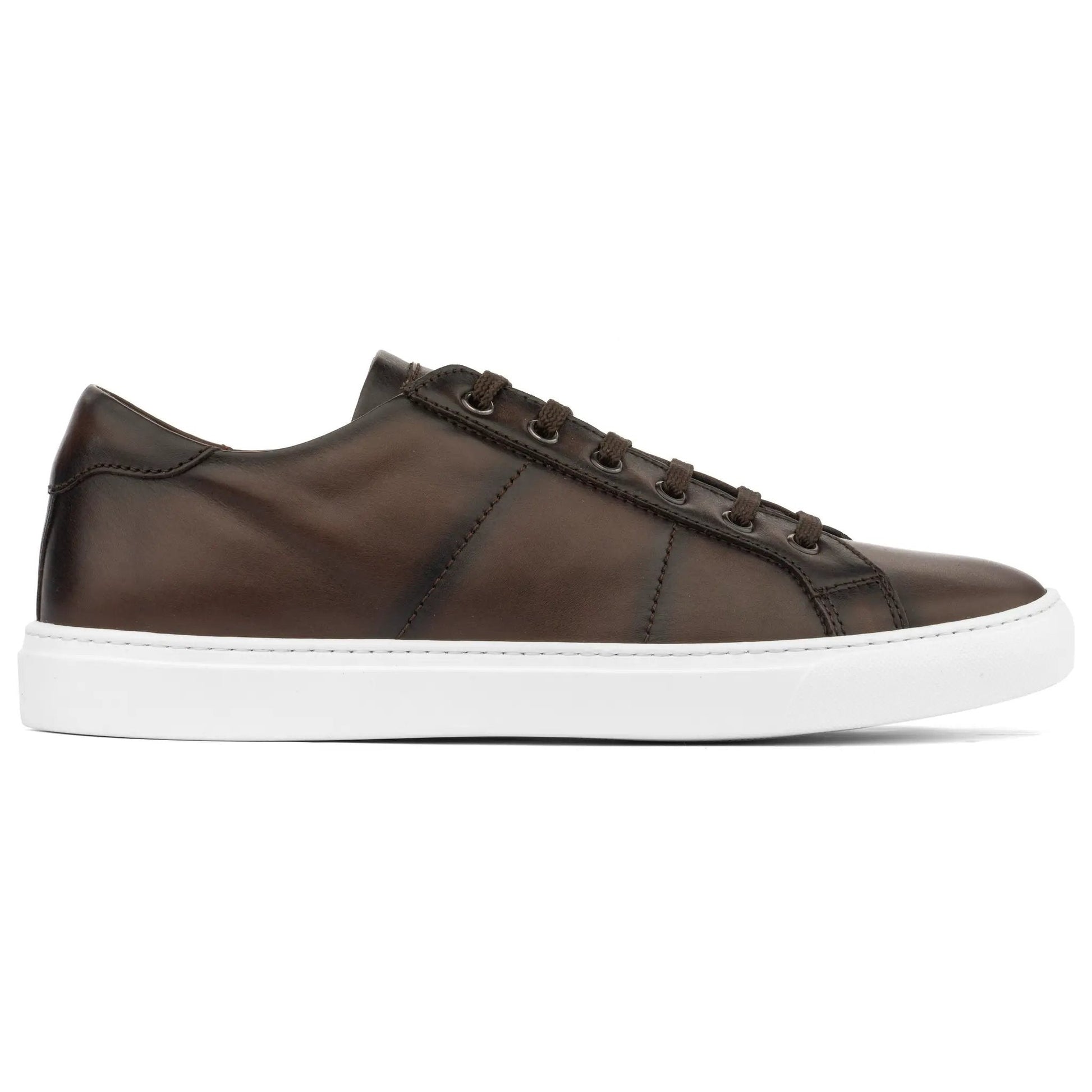 Colton Dark Brown Nappa Calf Sneaker - To Boot New York