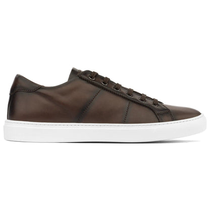 Colton Dark Brown Nappa Calf Sneaker - To Boot New York