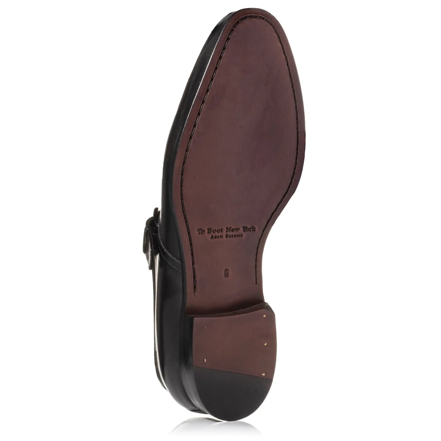 Bower Black Calf Monkstrap - To Boot New York