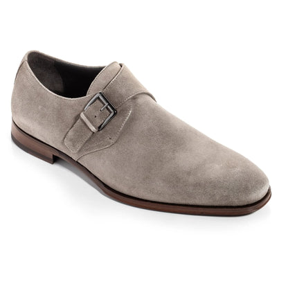 Bower Taupe Suede Monkstrap - To Boot New York