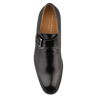 Dom Black Calf Leather Monkstrap - To Boot New York