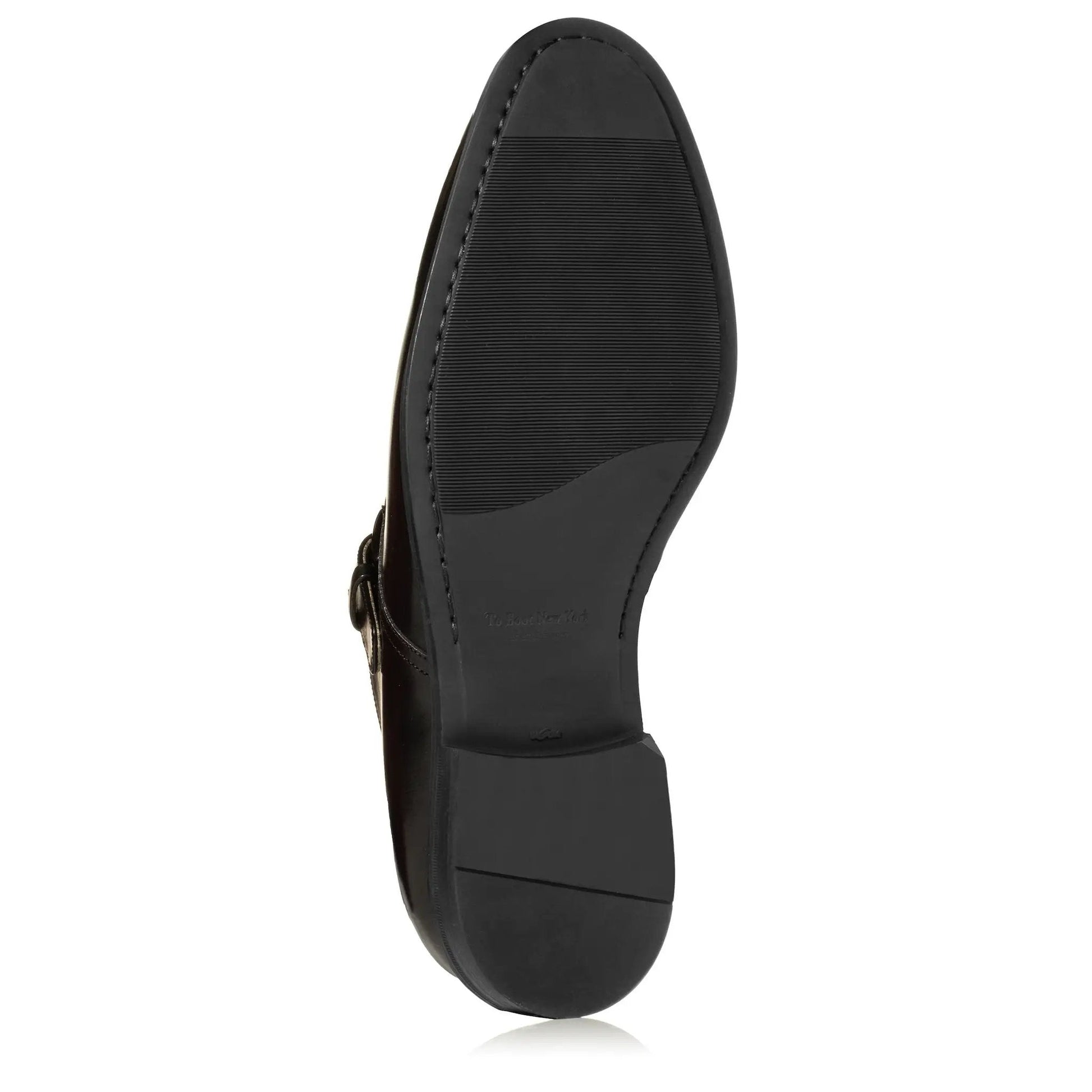 Dom Black Calf Leather Monkstrap - To Boot New York